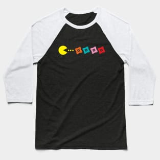 Pac Man's Destiny Baseball T-Shirt